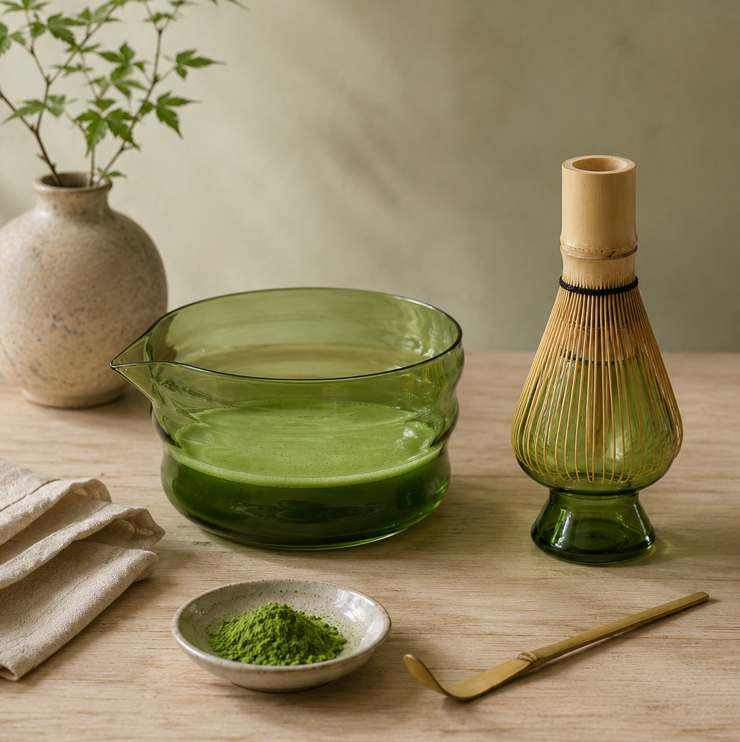 Midori Mori Chawan Set