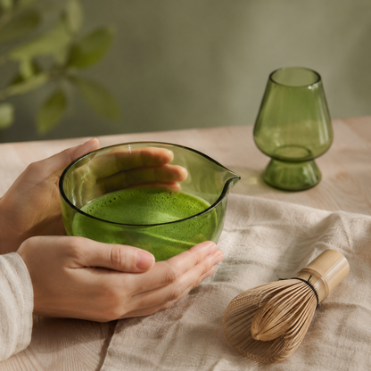 Midori Niwa Chawan Set