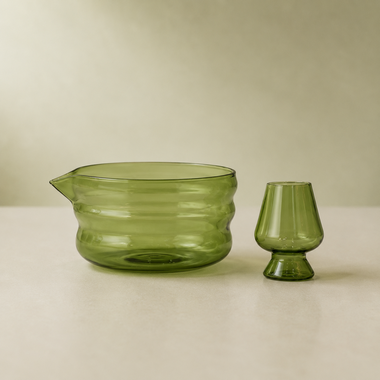 Midori Mori Chawan Set