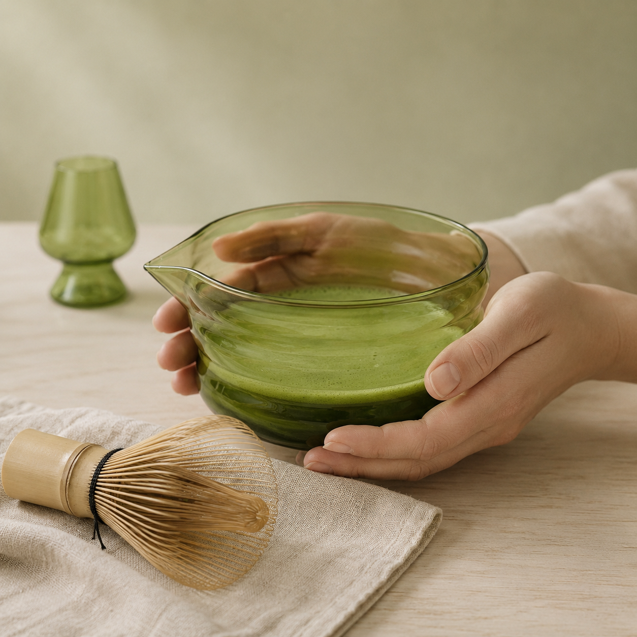 Midori Mori Chawan Set